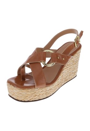 Sandalias Brasilia Con Taco Tipo Cuña Para Mujer Conac State Street 211264