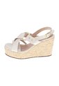 Sandalias Brasilia Con Taco Tipo Cuña Para Mujer Blanco State Street 211263 de State Street