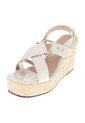 Sandalias Brasilia Con Taco Tipo Cuña Para Mujer Blanco State Street 211263 de State Street