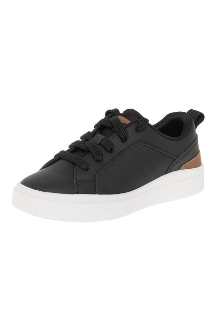 Zapatos Casuales Chicago Para Niño Negro State Street 211453