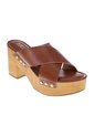 Sandalias Manaus Con Taco Para Mujer Café Medio State Street 211195 de State Street