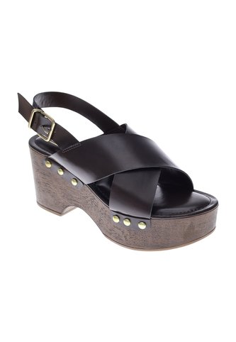 Sandalias Rio Con Taco Para Mujer Café Oscuro State Street 211196 State Street