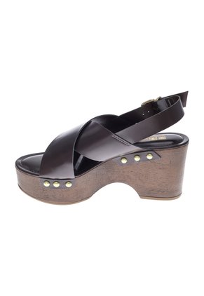Sandalias Rio Con Taco Para Mujer Café Oscuro State Street 211196