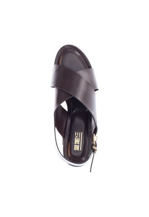 Sandalias Rio Con Taco Para Mujer Café Oscuro State Street 211196