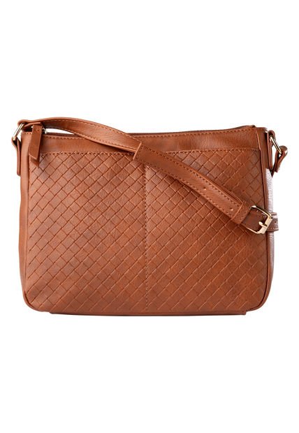 Bolso De Cruzar Andi Para Mujer Cogñac State Street 199833 Payless