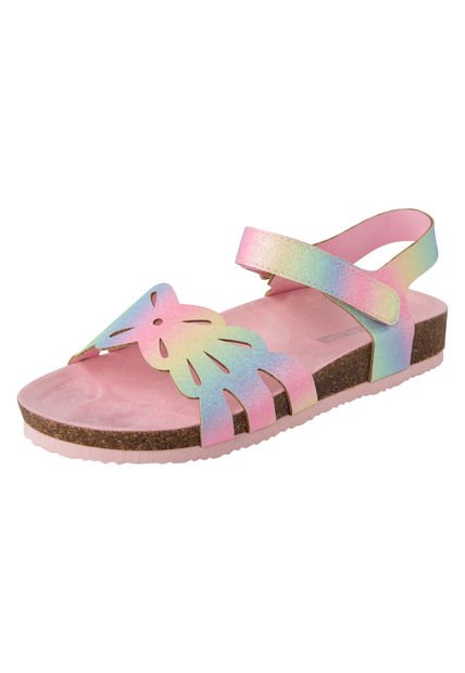 Sandalias Planas Para Niña Multicolor State Street 200422