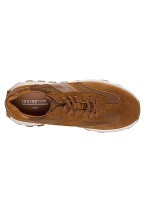 Zapatos Casuales Ovett Para Hombre Café Medio State Street 210841