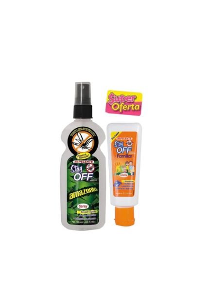 Repel Stay Off Spray Amazon Frasco 120 Ml Gratis Crema