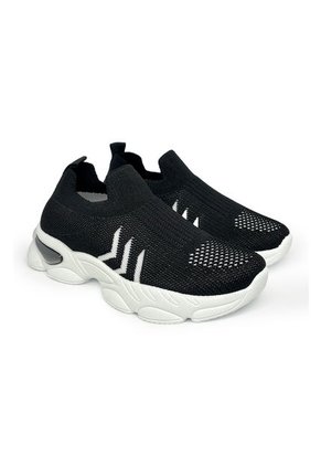 Tenis Niña 8 A 16 Años Color Negro Marca STEPS