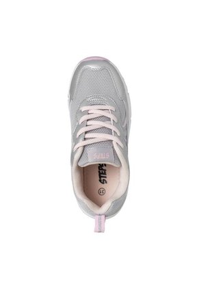 Tenis Niña Steps - Color Gris/Rosa