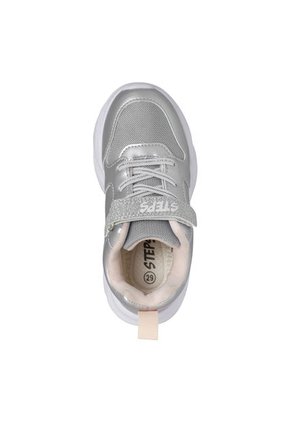 TENIS NIÑA PLATEADO STEPS