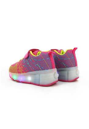 Tenis Patin Para Niña Marca Steps, Color Fucsia