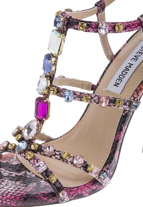 Sandalia Tacón Multicolor Steve Madden