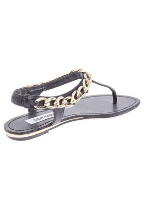 Sandalia Plana Negra Steve Madden