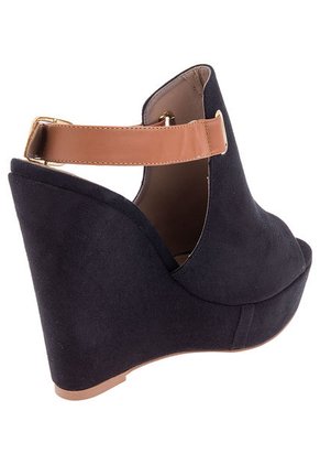 Peep Toe Negro Steve Madden