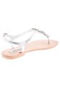 Sandalia Plana Plateada Steve Madden de Steve Madden