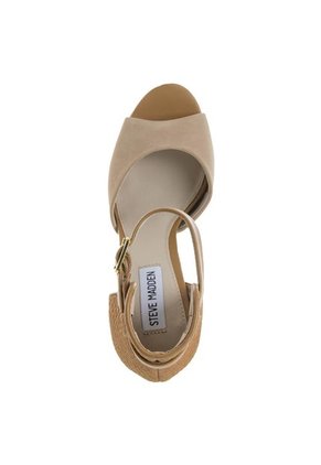 Sandalia Tacón Steve Madden Camel