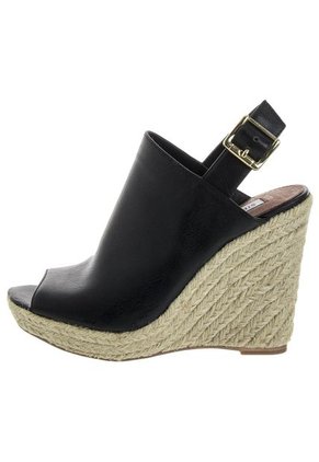 Sandalia Tacón Corrido Steve Madden Negro