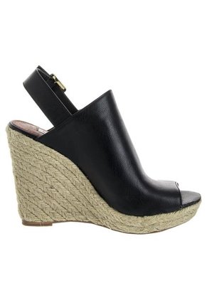 Sandalia Tacón Corrido Steve Madden Negro