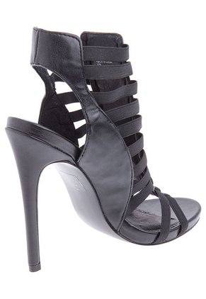 Sandalia Tacón Negra Steve Madden
