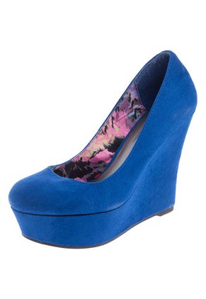 Tacón Corrido Azul Steve Madden