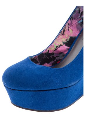 Tacón Corrido Azul Steve Madden