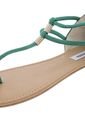 Sandalia Plana Verde Steve Madden de Steve Madden