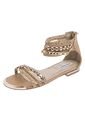 Sandalia Plana Dorada Steve Madden de Steve Madden