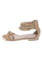 Sandalia Plana Dorada Steve Madden de Steve Madden