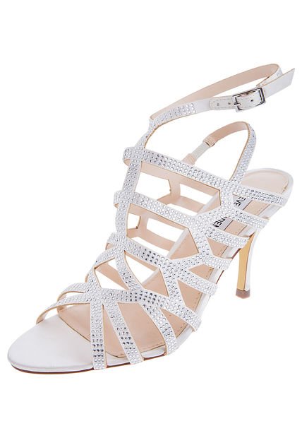 Sandalia Tacón Crema Steve Madden