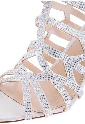 Sandalia Tacón Crema Steve Madden