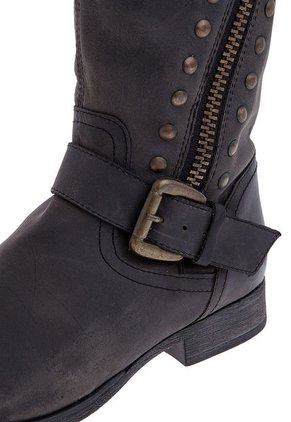 Bota Alta Gris Steve Madden