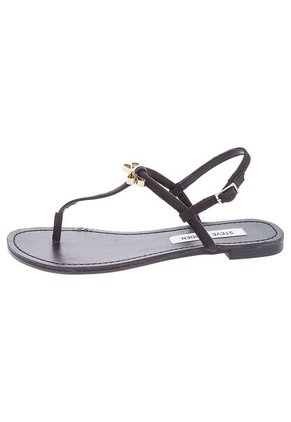 Sandalia Plana Negra Steve Madden