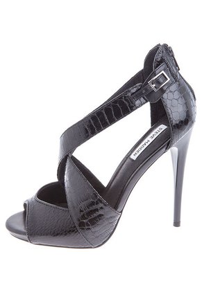 Sandalia Tacón Negra Steve Madden