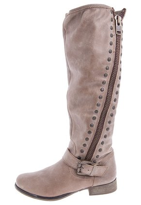 Bota Alta Taupe Steve Madden