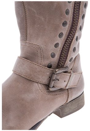 Bota Alta Taupe Steve Madden