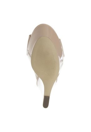 Sandalia Tacón Corrido Beige Steve Madden