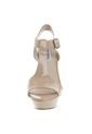 Sandalia Tacón Corrido Beige Steve Madden de Steve Madden