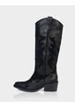 Bota Texana Dakota Cuero Negro de Stivali