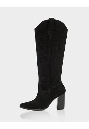 Bota Zaria Gamuza Negro