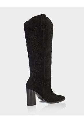 Bota Zaria Gamuza Negro