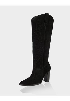 Bota Zaria Gamuza Negro