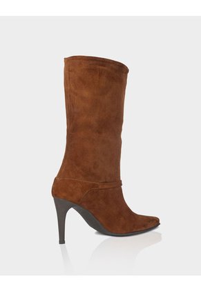 Bota Versatta Cuero Ante Canela