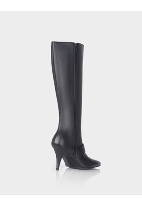 Bota Tiara Cuero Negro