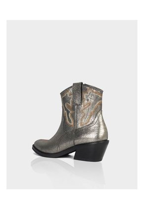 Botin Alamo Cuero Folia Plomo