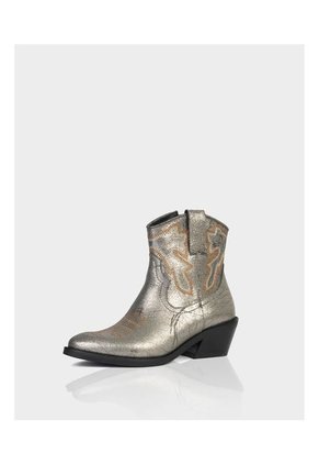 Botin Alamo Cuero Folia Plomo