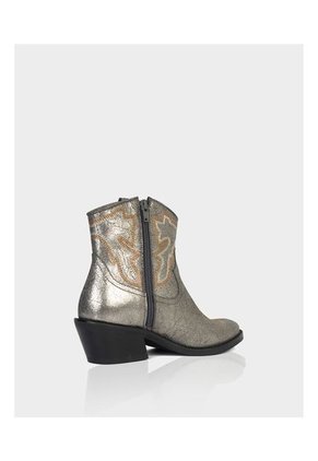 Botin Alamo Cuero Folia Plomo