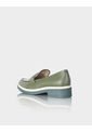 Mocasin Andaluza Cuero Verde Militar de Stivali