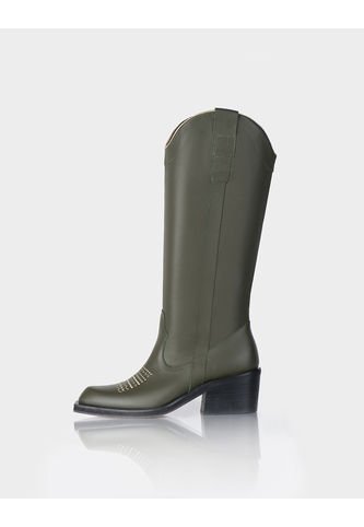 Bota Texana Bravia Verde Oliva Stivali
