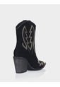 Bota Texana Wonder Gamuza Negro de Stivali